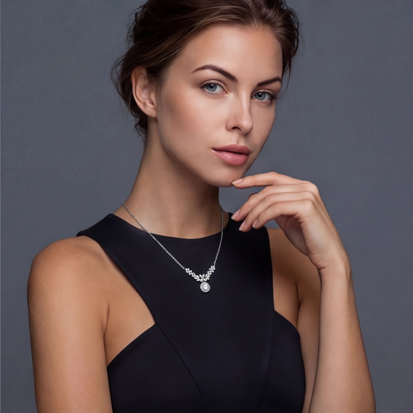 Celestial Wings Moissanite Necklace