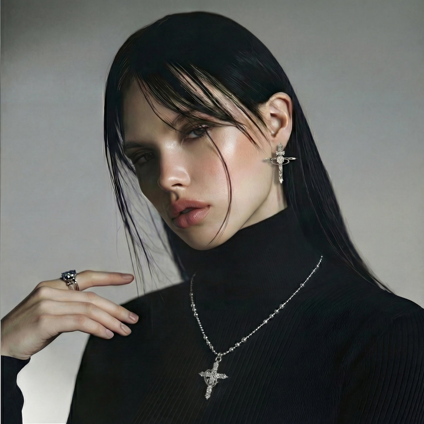 Celestial Orbit Statement Earrings