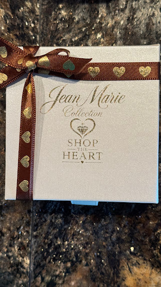 Jean Marie Collection jewelry gift box - Shop The Heart packaging